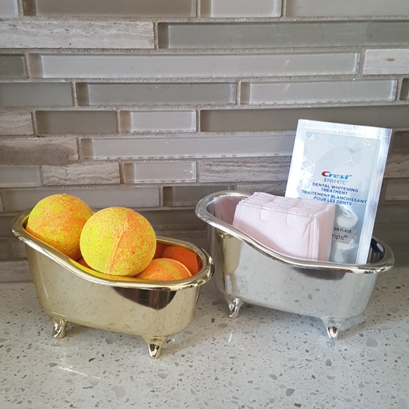 SOLD OUT - Silver Bath Storage for Kitchen or Washroom - Picture 9 of 11